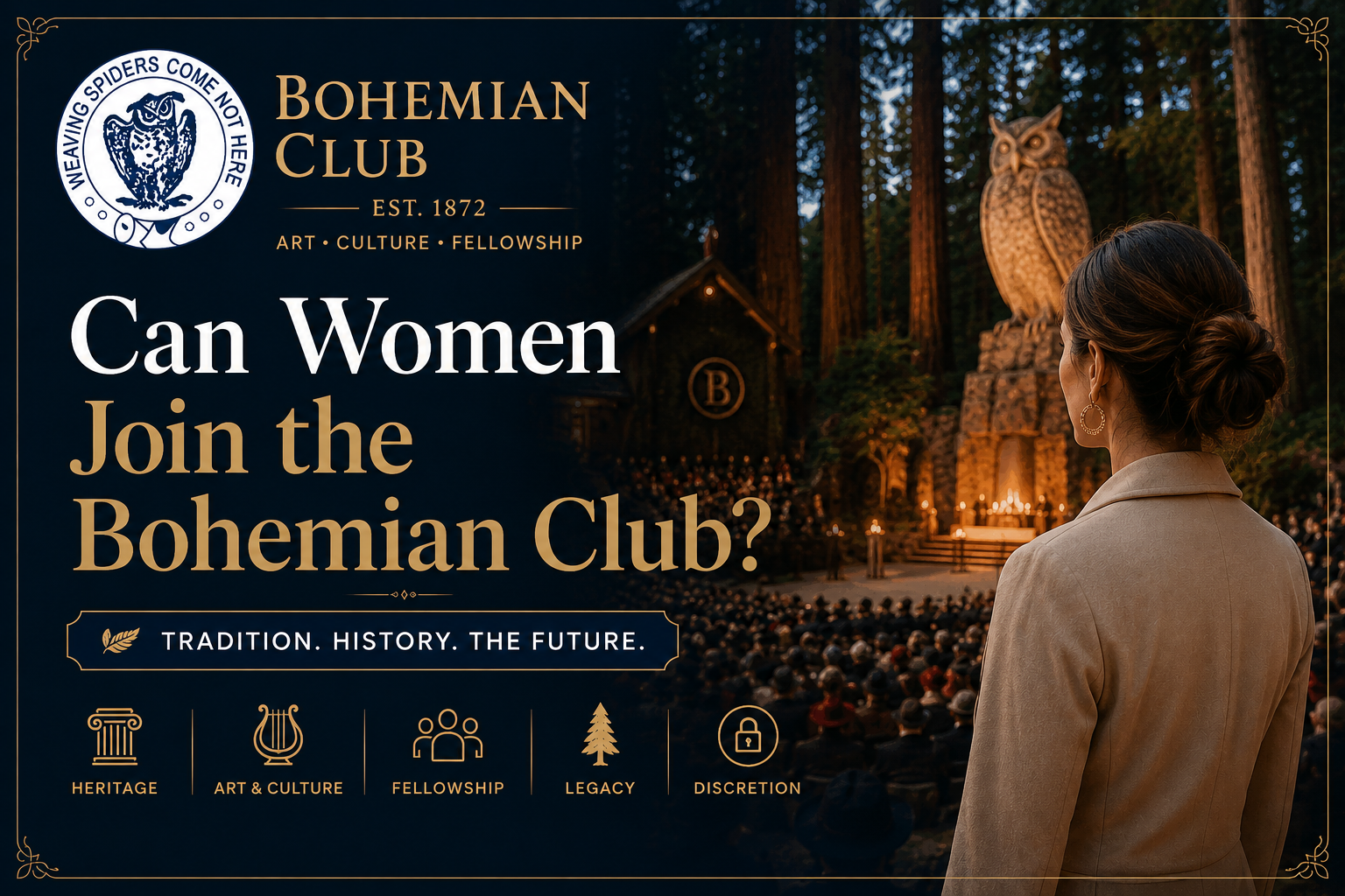 Can women join the bohemian club